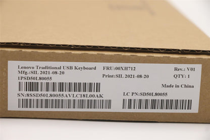 Lenovo ThinkCentre M920z M90a 3 M70a 3 M70q 3 M90s 3 USB Wired Keyboard 00XH712