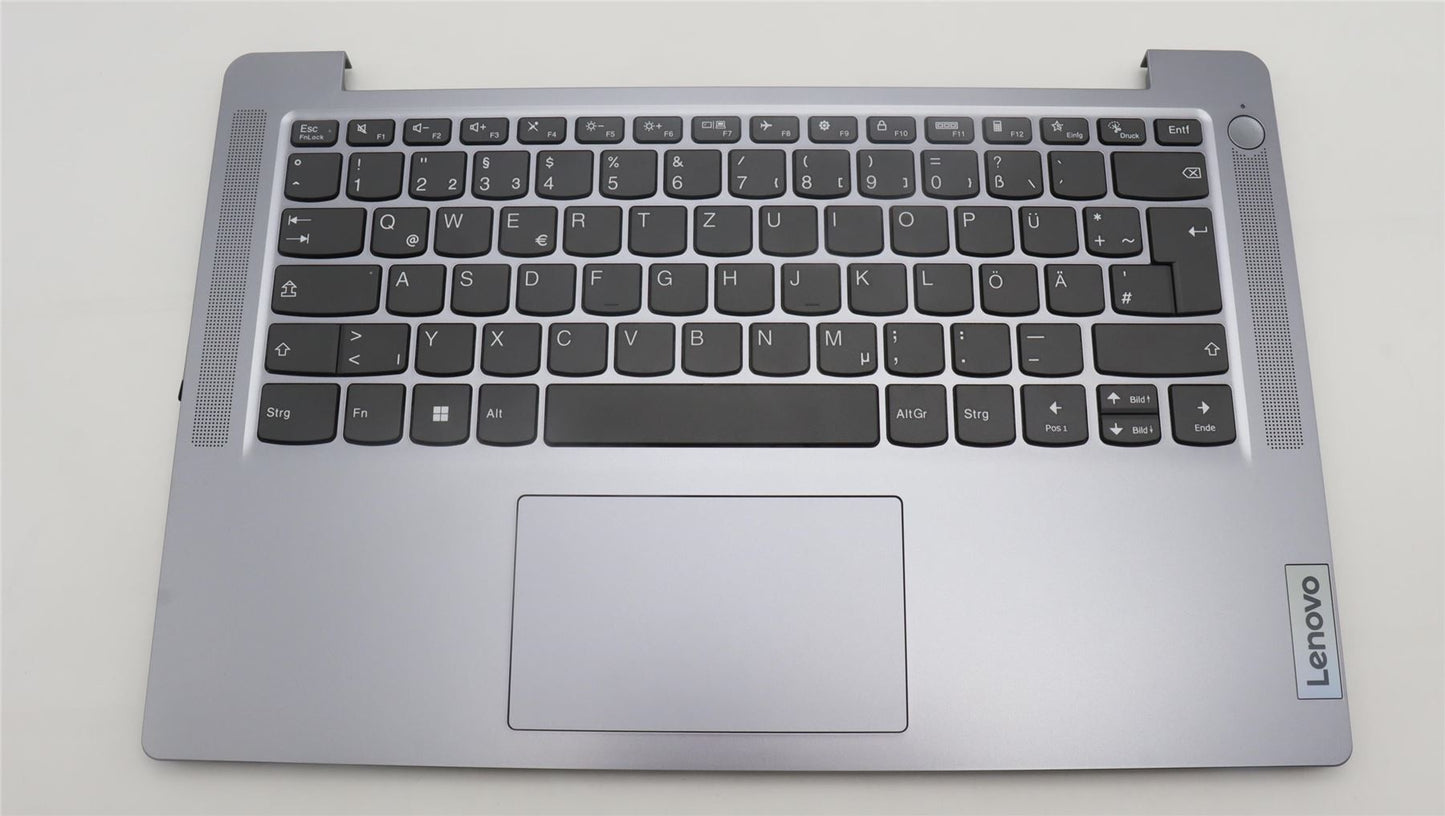 Lenovo IdeaPad 3 14AMN8 Palmrest Cover Touchpad Keyboard German 5CB1L30223
