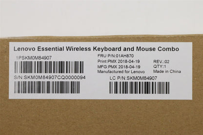 Lenovo Primax RFBU71 2.4G BK NOD 01AH870