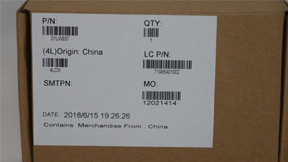 Lenovo 01LW937 LABEL Jinn FRU GEO Label Kit, Silver