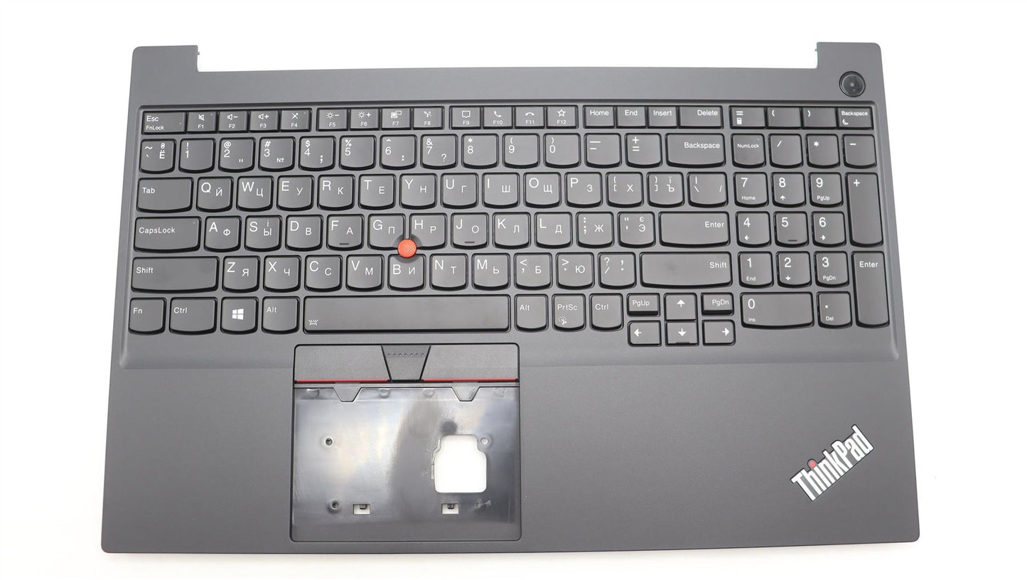 Lenovo ThinkPad E15 Gen 4 Palmrest Cover Keyboard Ukrainian Black 5M11C43644