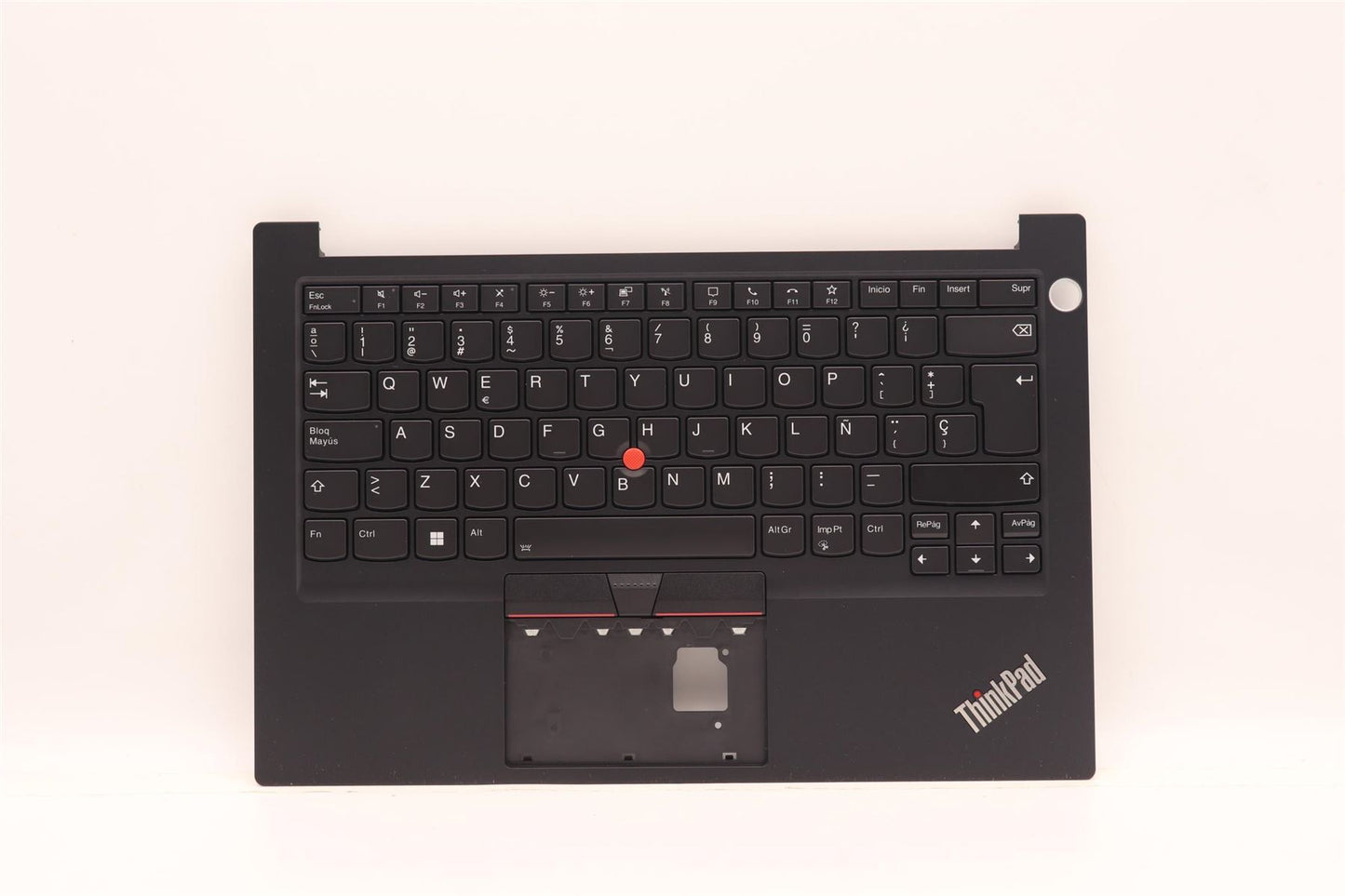 Lenovo ThinkPad E14 Gen 4 Palmrest Cover Keyboard Spanish Black 5M11H59034