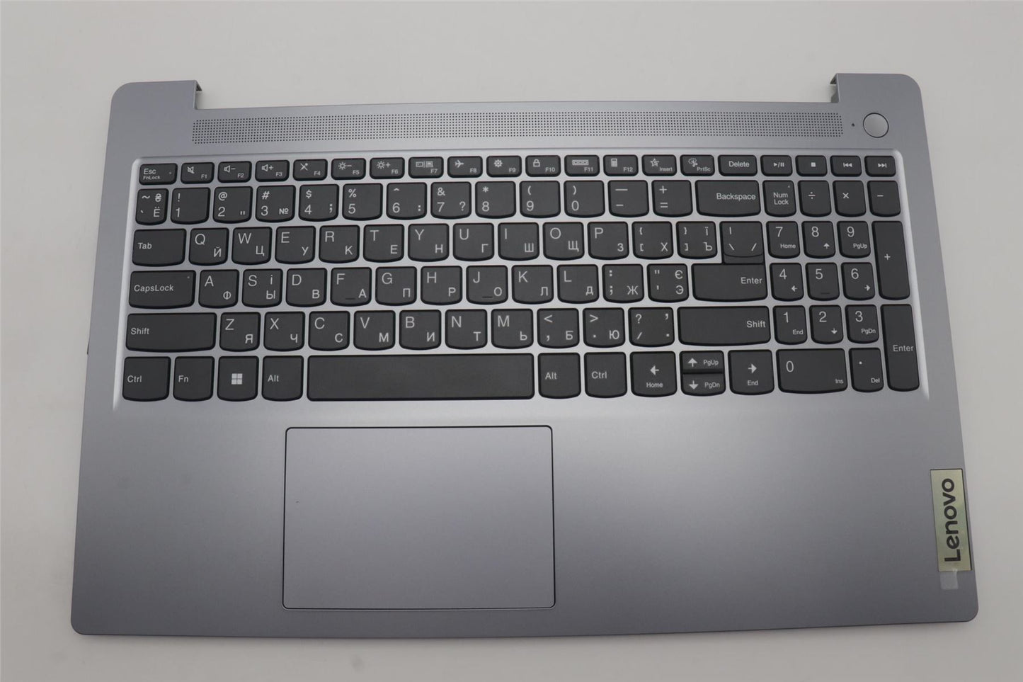 Lenovo IdeaPad 3 15IAH8 Palmrest Cover Touchpad Keyboard Ukrainian 5CB1M36348