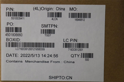 Lenovo ScrewL82QE2.0D3.0LK3.5D0.3TNL*GY 5S10S35515