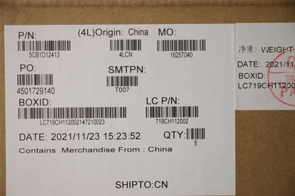 Lenovo Yoga 7-14ACN6 Keyboard Palmrest Top Cover US Europe Silver 5CB1D12413