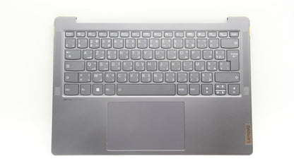 Lenovo Yoga 6 14IAP8 Palmrest Cover Touchpad Keyboard French Arabic 5CB1J76027