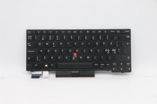 Lenovo ThinkPad X280 A285 X390 X395 L13 Keyboard Nordic Black 01YP199