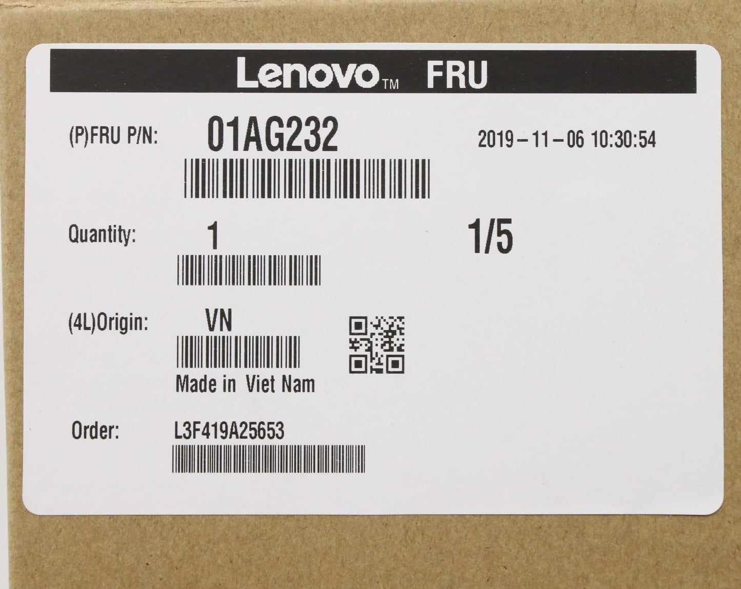Lenovo ThinkStation P330 CPU Processor 01AG232