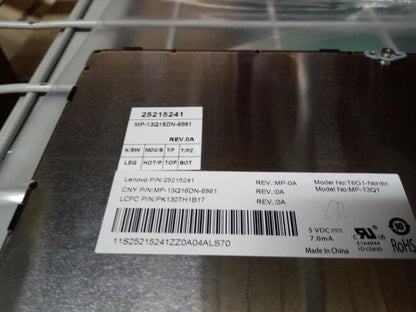 Lenovo Nod-T6G1-CCY-BlackKeySilverFrame-KBD Keyboard 25215241