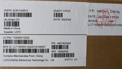 Lenovo IdeaPad 3 14IAU7 Palmrest Cover Touchpad Keyboard Abyss Blue 5CB1H43613