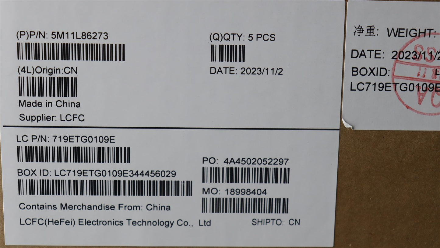 Lenovo ThinkPad X13 Gen 4 Keyboard Palmrest Top Cover Black Backlit 5M11L86273
