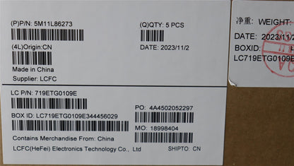 Lenovo ThinkPad X13 Gen 4 Keyboard Palmrest Top Cover Black Backlit 5M11L86273
