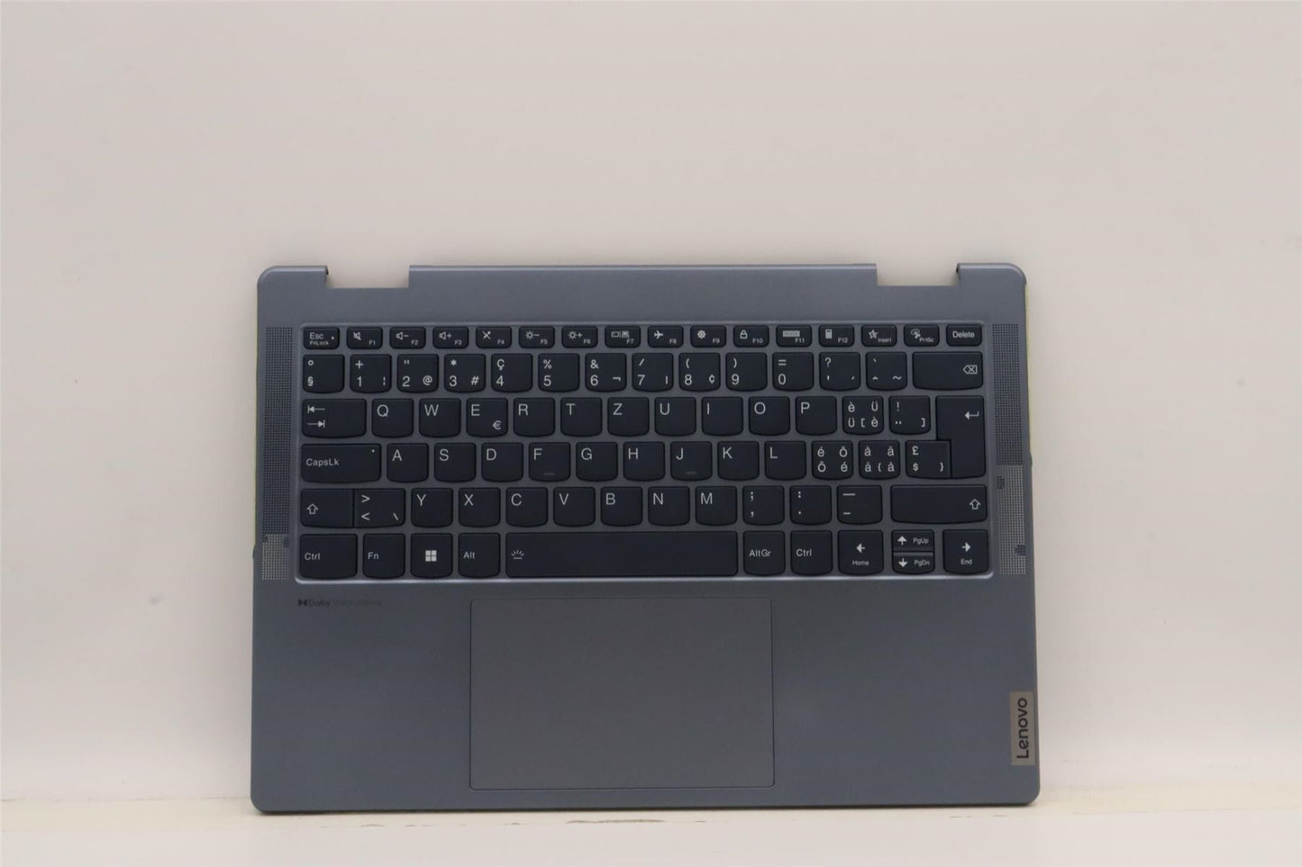 Lenovo Yoga 7 14ARB7 Palmrest Cover Touchpad Keyboard Switzerland 5CB1J11101