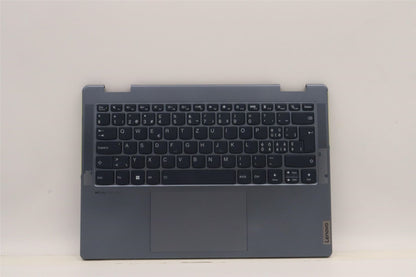 Lenovo Yoga 7 14ARB7 Palmrest Cover Touchpad Keyboard Switzerland 5CB1J11101