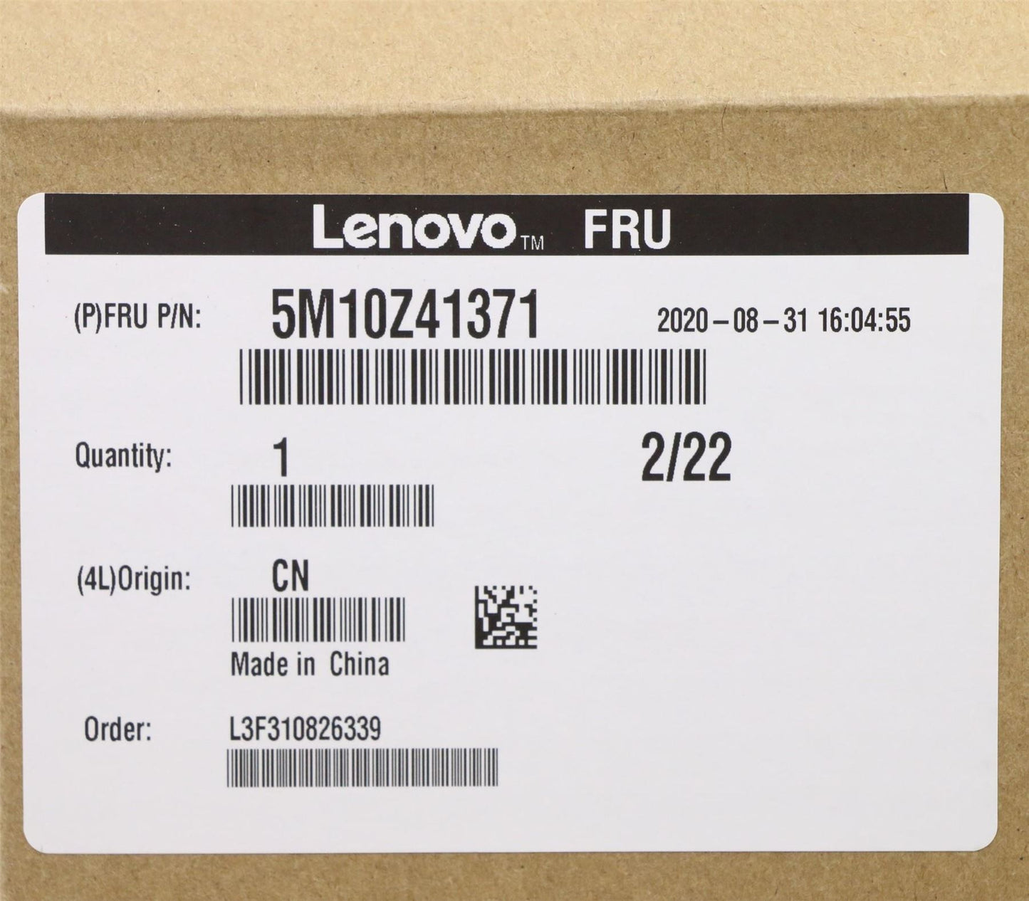 Lenovo ThinkPad T14s Keyboard Palmrest Top Cover US Black Backlit 5M10Z41371