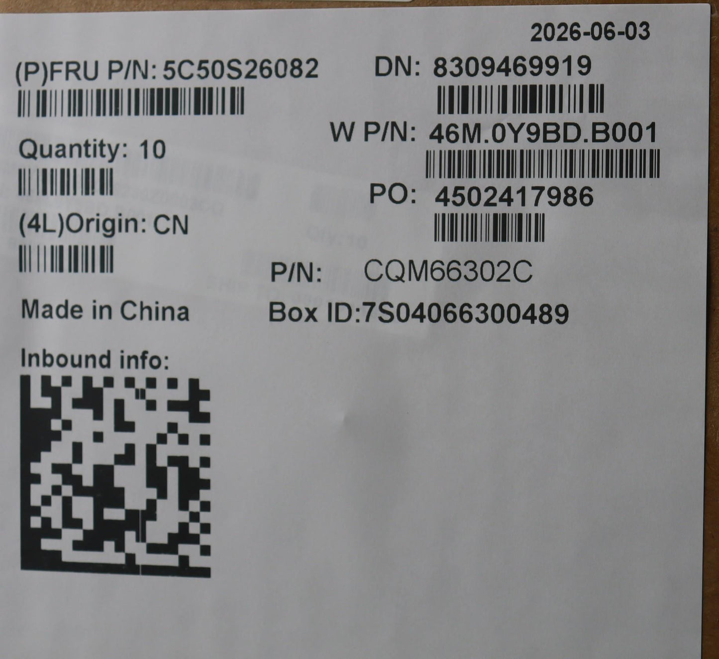 Lenovo CARDPOP W83UF IO BD Board 5C50S26082