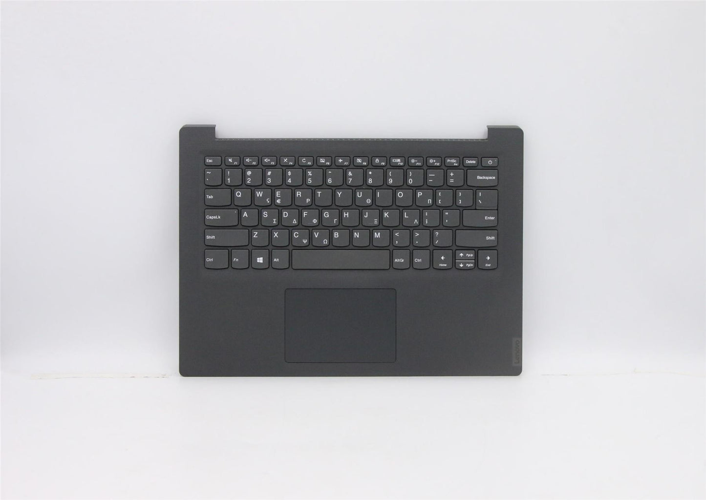 Lenovo V14-IIL Palmrest Cover Touchpad Keyboard Greek Grey 5CB0X57122