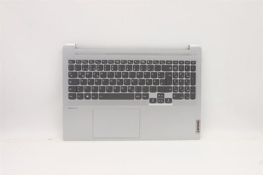 Lenovo Pro 5 Pro-16ACH6 Keyboard Palmrest Top Cover German Silver 5CB1C74911