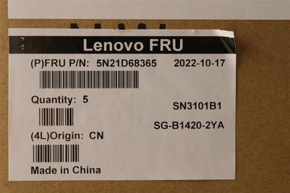 Lenovo ThinkPad T14 Gen 4 T14 Gen 3 P14s Gen 4 P14s Gen 3 Keyboard 5N21D68328