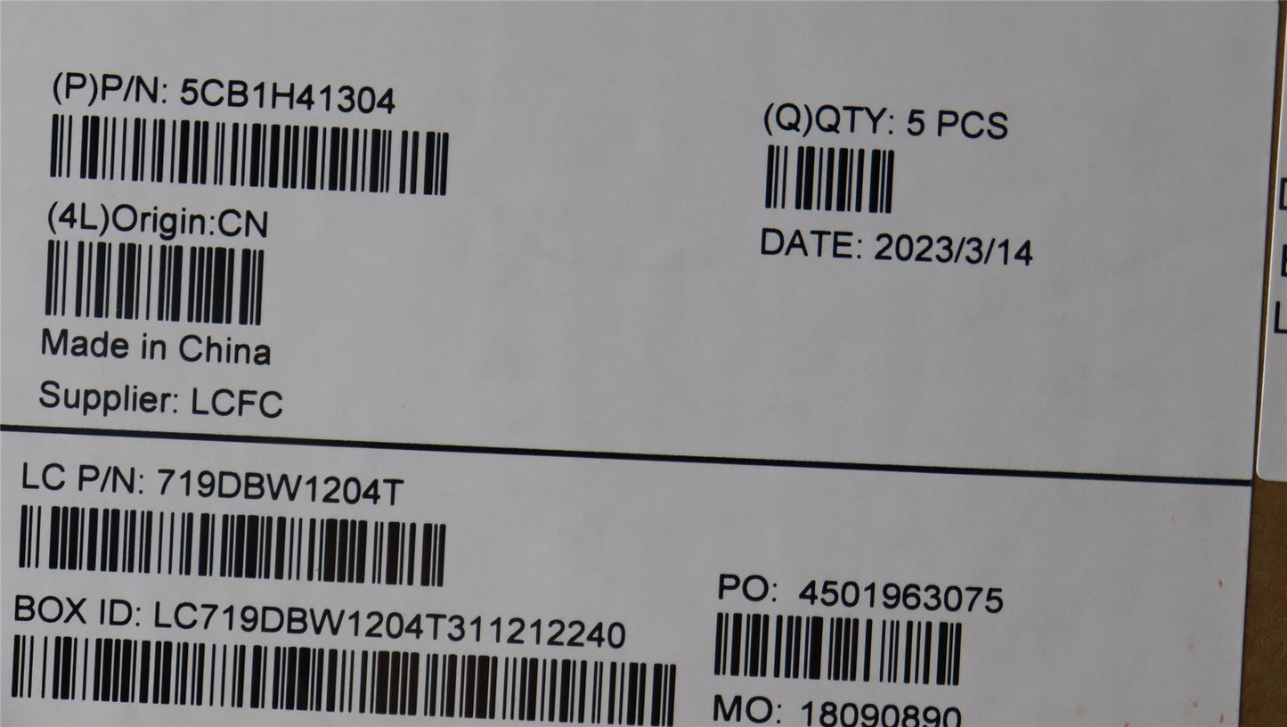 Lenovo Upper Case ASM_POR L82RJ FP AG 5CB1H41304