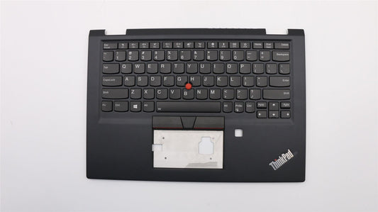 Lenovo Yoga X390 Clavier Palmrest Top Cover US Noir Rétro-éclairé 02HL644