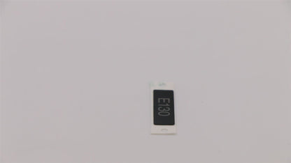 Lenovo name plate, 19.9*6.3mm, PC, for E130 00JT230