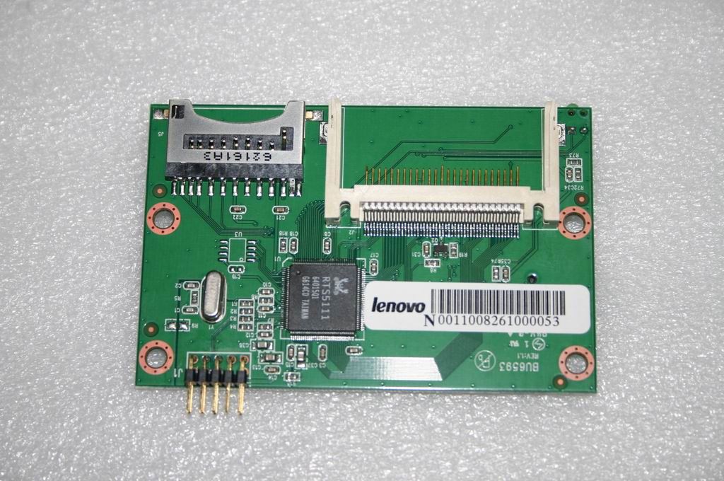 Lenovo 宝龙达RTS5111四卡座读卡器（R） Board 11008261