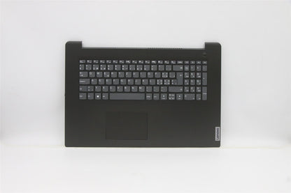 Lenovo V17 G2-ITL Keyboard Palmrest Top Cover Swiss Grey 5CB1D01895