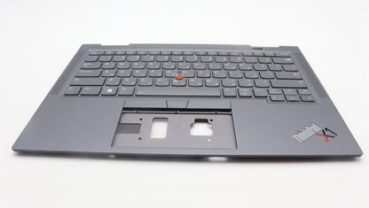 Lenovo ThinkPad X1 7th Gen Keyboard Palmrest Top Cover Hebrew 5M11H45774