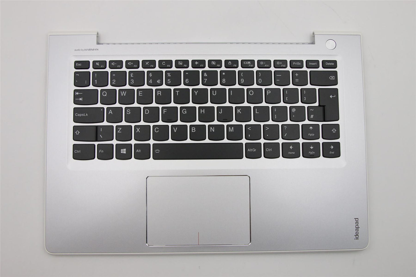 Lenovo Upper Case C 80TK BL WH W/KB UK 5CB0L45456