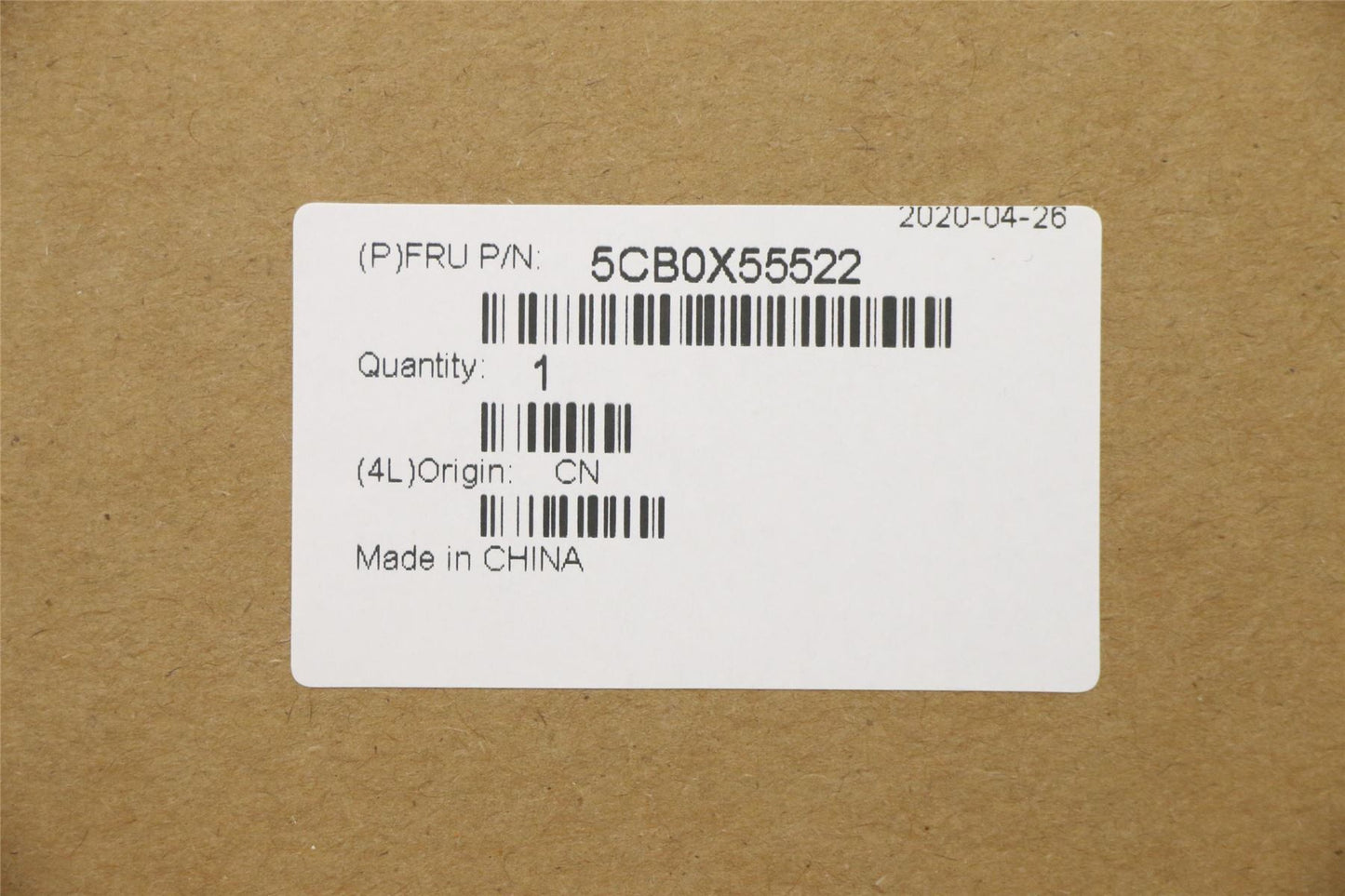 Lenovo Chromebook 300e 2nd Keyboard Palmrest Top Cover UK Black 5CB0X55522