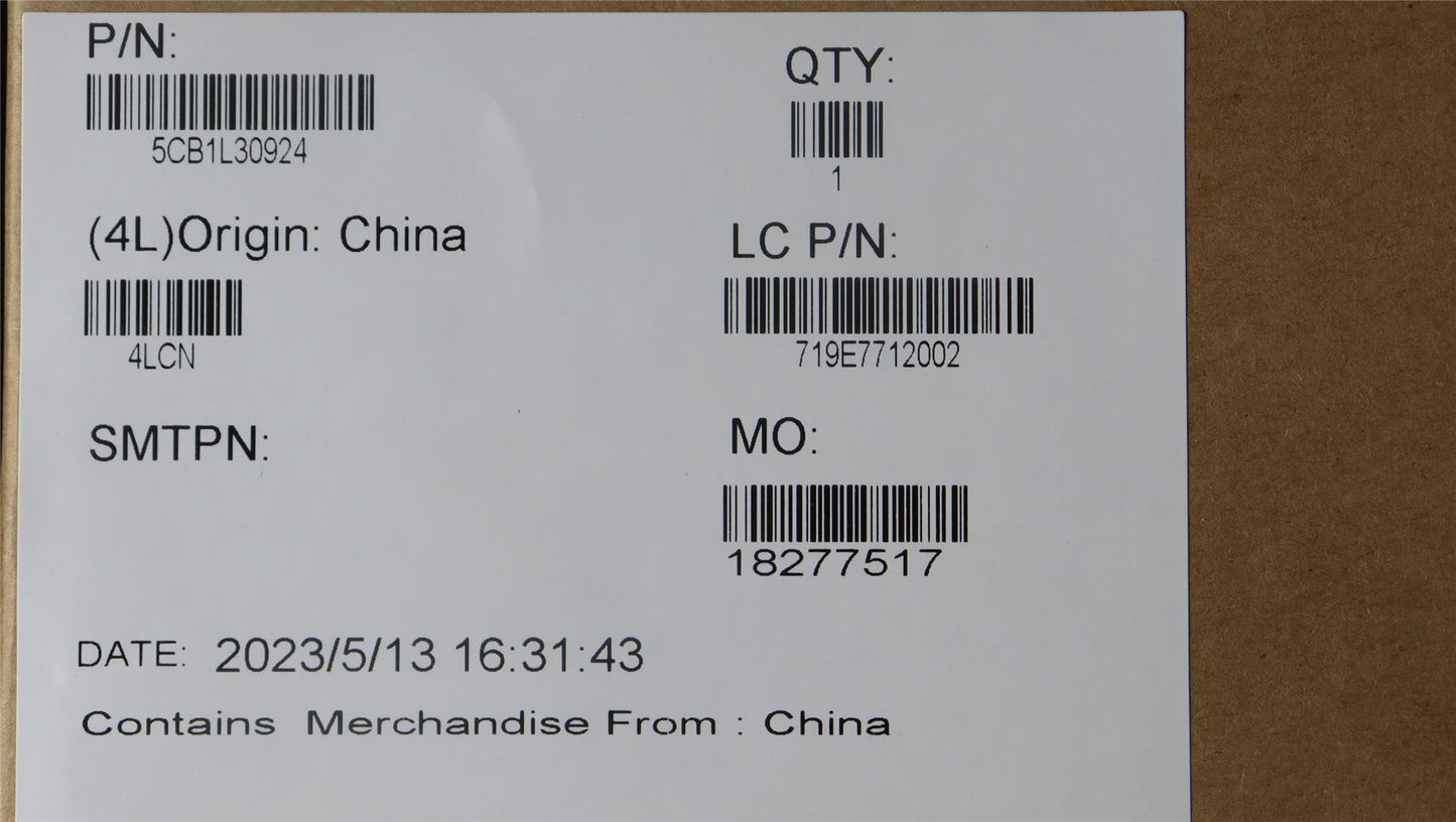 Lenovo Cover L 83BU A SG MINI 5CB1L30924