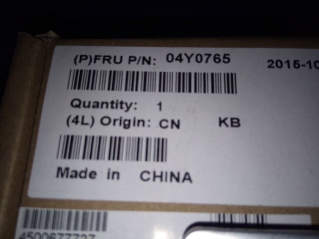 Lenovo FRU E49-KBD USI CHY US English Keyboard 04Y0765