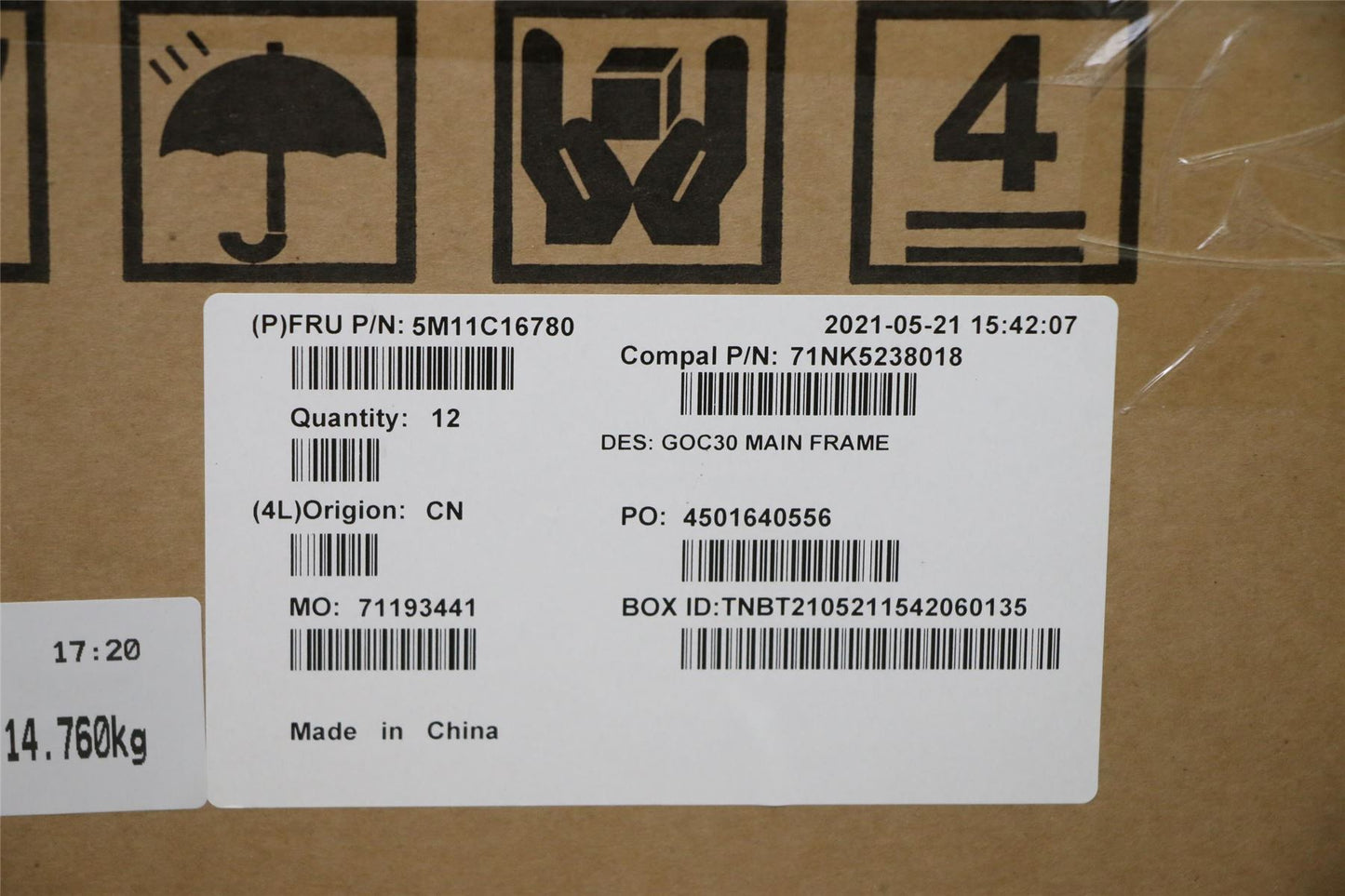 Lenovo MECH_ASM MAIN_FRAME_BRK_ITL,AIO 3 24 5M11C16780