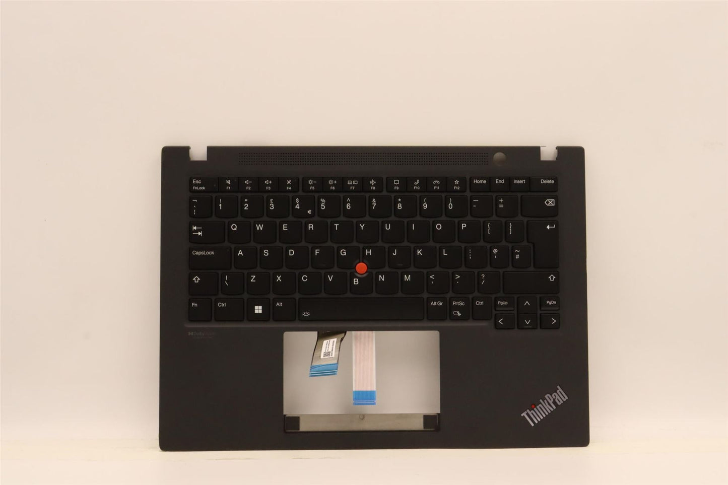 Lenovo ThinkPad T14s Gen 3 Keyboard Palmrest Top Cover UK Black 5M11H52255