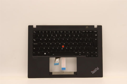 Lenovo ThinkPad T14s Gen 3 Keyboard Palmrest Top Cover UK Black 5M11H52255