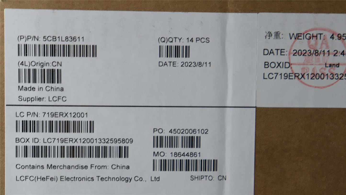 Lenovo Cover L 82Y5 Lower Case 5CB1L83611