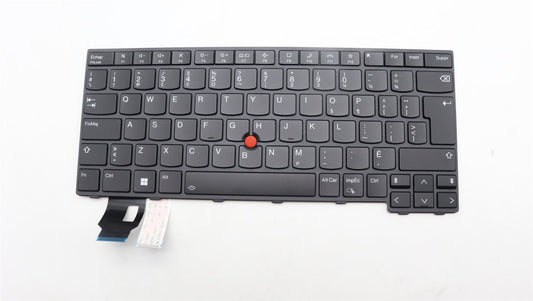 Lenovo ThinkPad P14s 4 P14s 3 L14 4 T14 4 T14 3 Keyboard French Black 5N21D67972