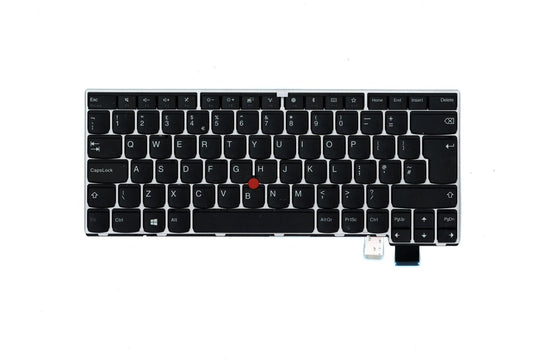 Lenovo ThinkPad T470s Keyboard UK Silver 01ER816