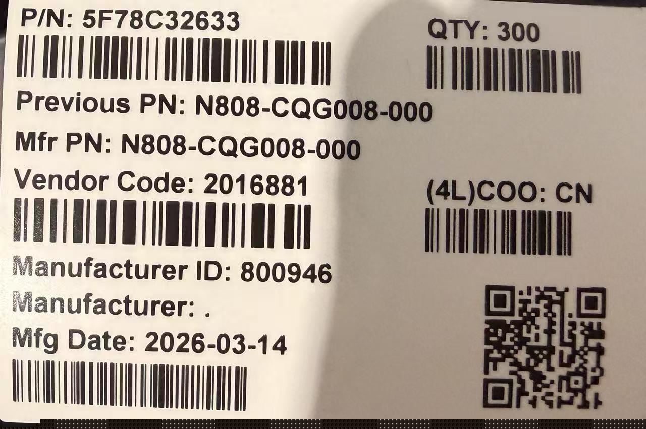 Lenovo TB390FU SD_FPC&*N808-CQG008-000 CS FPC Board 5F78C32633