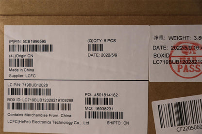 Lenovo Upper Case ASM_POR L82H9 FP A/GDIS 5CB1B96595