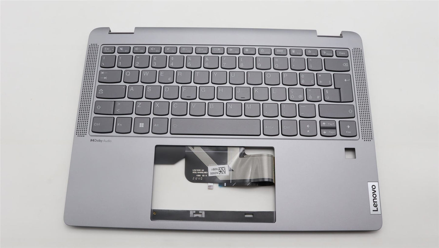 Lenovo IdeaPad 5 14ABR8 Keyboard Palmrest Top Cover Italian Backlit 5CB1K20787
