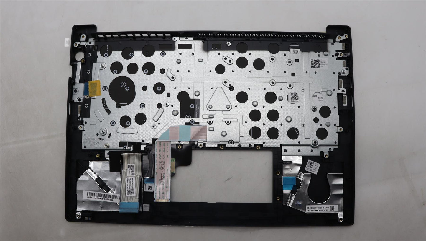 Lenovo ThinkPad E14 Gen 5 Palmrest Cover Keyboard UK Black Backlit 5M11L92594