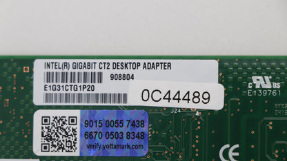 Lenovo Gigabit CT2 Desktop Adapter Board 03T7718