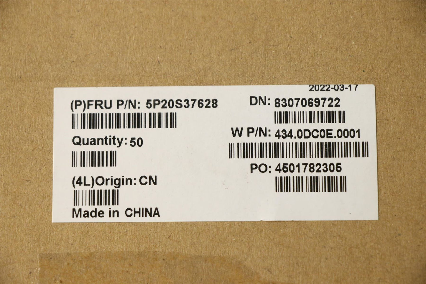 Lenovo Thermalpad W 21AR 2242 5P20S37628