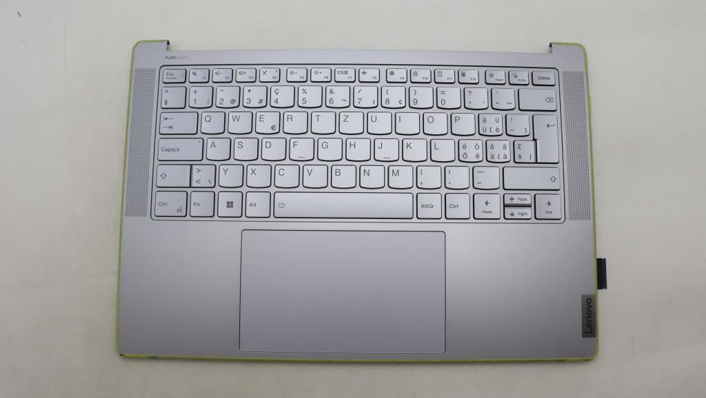 Lenovo Yoga 7 14APU8 Palmrest Cover Touchpad Keyboard Switzerland 5CB1L80551