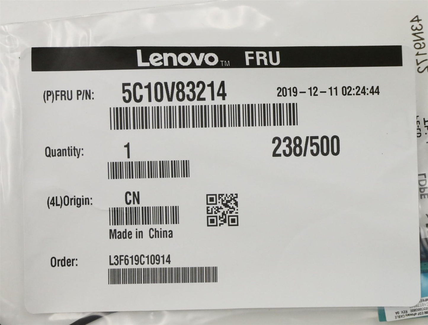 Lenovo ThinkPad X390 X395 X13 Cable Lcd Screen Display LED 5C10V83214