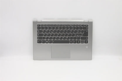 Lenovo Yoga 530-14IKB Keyboard Palmrest Top Cover Italian Platinum 5CB0R08805