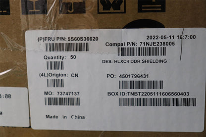 Lenovo SHIELD DIMM SHIELDING C 21DM 5S60S36620