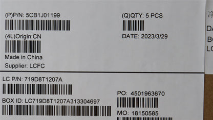 Lenovo Upper CaseASM_THAIL82SFFP_SG_BL_PC 5CB1J01199